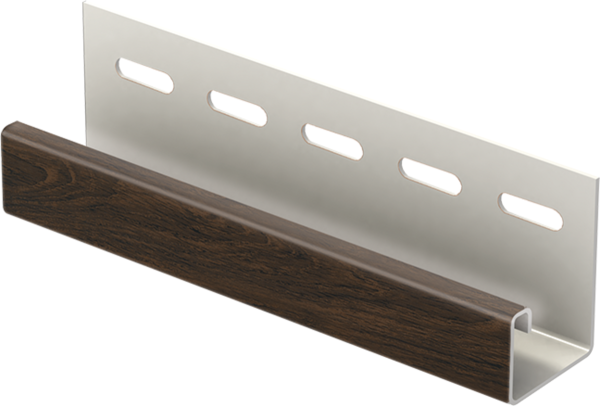 J-планка к Софиту PRO Тёмный орех купить в Оренбурге