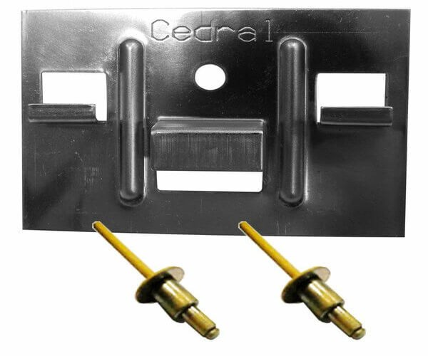 КЛЯММЕР + ЗАКЛЁПКА ДЛЯ CEDRAL CLICK 250 ШТ купить в Оренбурге