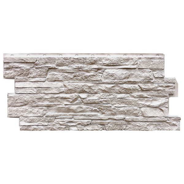 Фасадная панель FineBer, Скала, Мелованный белый купить в Оренбурге