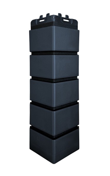 Угол Grand Line клинкерный кирпич ПРЕМИУМ Графит (шов RAL 9005) купить в Оренбурге