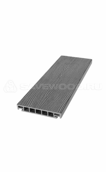 Террасная доска из ДПК SW Salix (S) (R) пепельный купить в Оренбурге