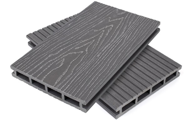 Террасная доская ДПК NanoWood Nature 3D пустотелая Серый купить в Оренбурге