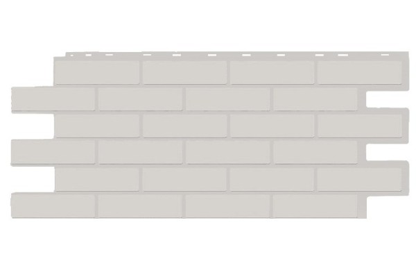 Фасадная панель T-Siding Кирпич Модерн Эко Уайт купить в Оренбурге