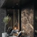Фиброцементные панели Panda Камень Браун 02420F купить в Оренбурге