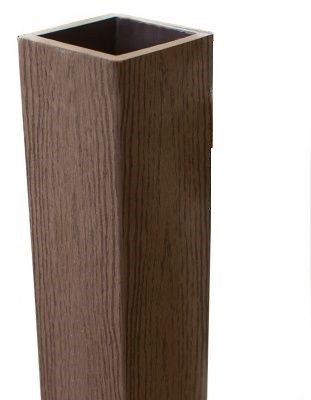 Столб опорный Woodvex Co-Extrusion Темно - Коричневый купить в Оренбурге