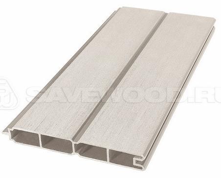 Заборный профиль из ДПК Savewood SW Agger матовый бежевый купить в Оренбурге