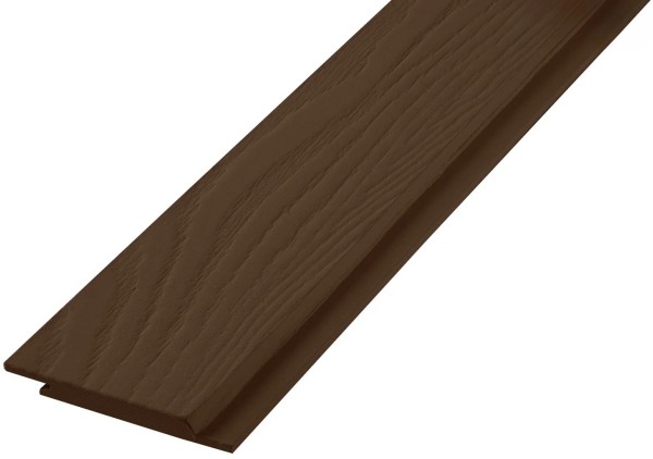 Фиброцементный сайдинг FCSPRO Click Shtil F21 (Коричневая глина) купить в Оренбурге